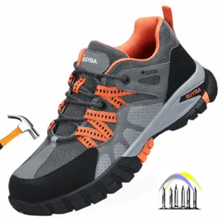 Werkschoenen Met Stalen Teen Anti Punctie Werk Safety Sneakers Werk Man Veiligheidsschoenen Anti-Slip Laarzen Onverwoestbare Schoenen Voor Mannen