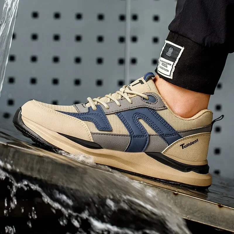 lichtgewicht comfortabele veiligheidsschoenen met stalen neus anti smash anti lek praktische werkschoenen beschermende werksneakers - Image 5