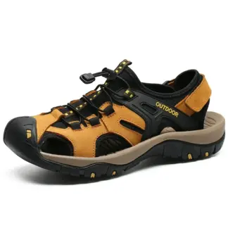 Zomersportsandalen voor heren, grote maten, outdoor-wandelsandalen, watersandalen met gesloten teen, casual, lichtgewicht, ademende strandschoenen