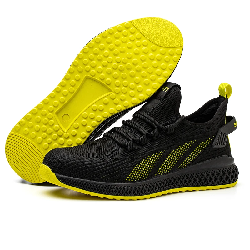 Beschermende werksneakers ultralichte veiligheidsschoenen Stalen neus schoenen voor heren en dames Anti-perforatie werkschoenen Werkbeschermingslaarzen - Image 5