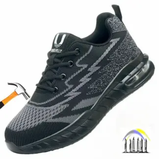 lichtgewicht veiligheidsschoenen voor dames, comfortabele veiligheidslaarzen voor heren, goedkope werksneakers met stalen neus voor dames, dameswerkschoenen