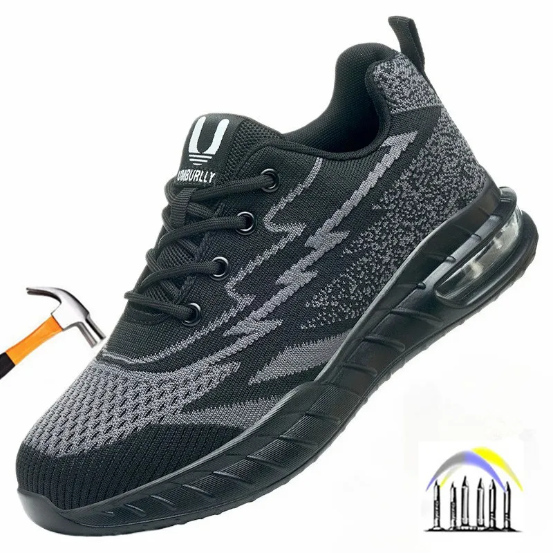 lichtgewicht veiligheidsschoenen voor dames, comfortabele veiligheidslaarzen voor heren, goedkope werksneakers met stalen neus voor dames, dameswerkschoenen