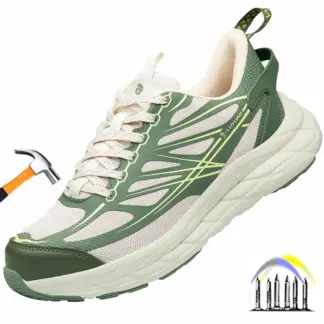 Werkschoenen met stalen neus voor heren, dames, lichtgewicht, ademende mode-veiligheidsschoenen, anti-smashing, anti-lek, onverwoestbare schoenen