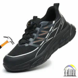 Comfortabele lichtgewicht werkschoenen voor heren Waterdichte antislip veiligheidsschoenen Anti-lek stalen neus Sneakers Beschermende schoenen