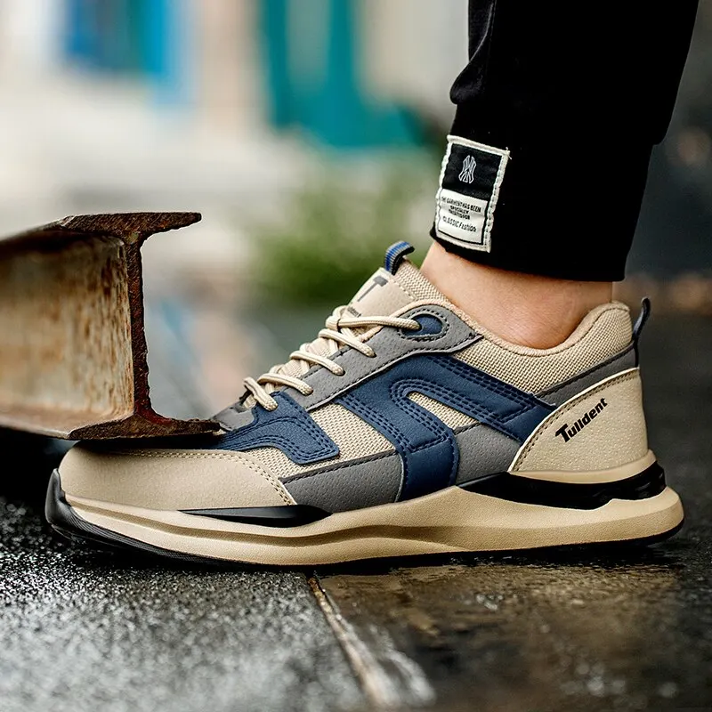 lichtgewicht comfortabele veiligheidsschoenen met stalen neus anti smash anti lek praktische werkschoenen beschermende werksneakers - Image 6
