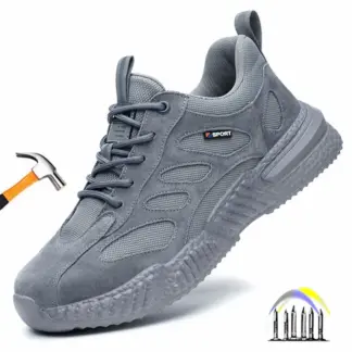 lente herfst licht ademende werkschoenen heren werklaarzen composiet teen geïsoleerde schoenen anti smash hard plastic teen veiligheidsschoenen