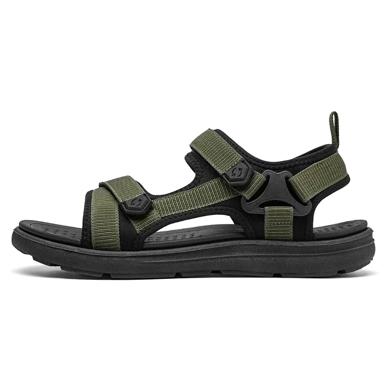 zomerstrandsandalen voor heren comfortabele lichte casual platte sandalen Outdoor Sport Wandelen Open teen Wandelsandalen Waterschoenen - Image 2