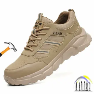 Veiligheidsschoenen met kunststof neus voor elektricien Beschermende werksneakers Lichtgewicht werkschoenen voor heren Dames Antislip veiligheidsschoenen