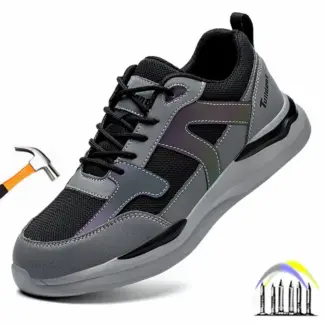 lichtgewicht comfortabele veiligheidsschoenen met stalen neus anti smash anti lek praktische werkschoenen beschermende werksneakers