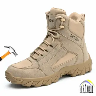 hoge veiligheidsschoenen met stalen neus veiligheidslaarzen antislip industriële constructie werkschoenen met bescherming voor dames heren