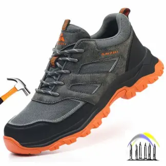 antislip veiligheidsschoenen anti-lek constructie werkschoenen anti smash stalen neus werklaarzen industriële ademende werksneakers