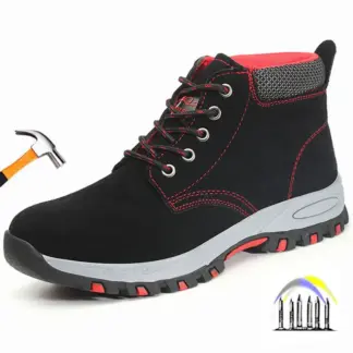winter hoge man veiligheidsschoenen industriële sneakers antislip werkschoenen rubberen buitenzool ijzeren neus werklaarzen constructie werkschoenen