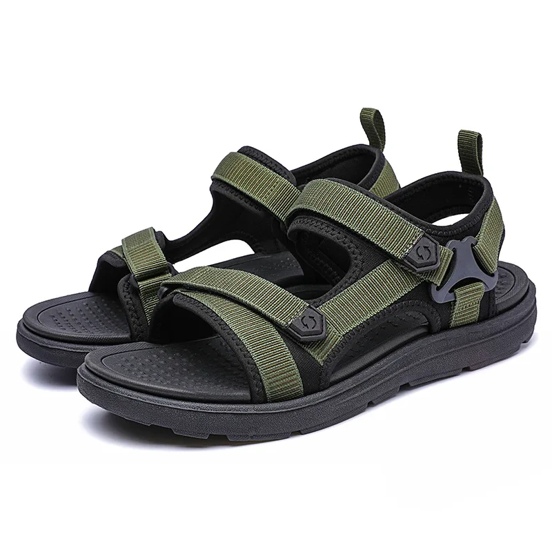 zomerstrandsandalen voor heren comfortabele lichte casual platte sandalen Outdoor Sport Wandelen Open teen Wandelsandalen Waterschoenen - Image 4