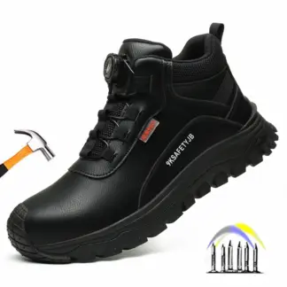 veiligheidsschoenen voor heren waterdichte werklaarzen antislip plastic neus werkschoenen anti-lek veiligheidssneakers man isolatieschoenen