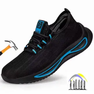 zomer veiligheidsbouwschoenen ademende werkschoenen Onverwoestbare sneakers Unisex heren veiligheidsschoenen voor werk met stalen neus