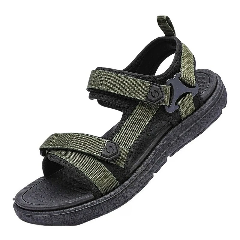 zomerstrandsandalen voor heren comfortabele lichte casual platte sandalen Outdoor Sport Wandelen Open teen Wandelsandalen Waterschoenen - Image 5