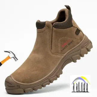 geïsoleerde plastic neus veiligheidsschoenen laswerkschoenen antislip rubberen buitenzool veiligheidssneakers voor werk anti-leklaarzen