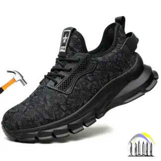 comfortabele werkschoenen voor dames werklaarzen met stalen neus voor heren lichtgewicht veiligheidsschoenen anti smash anti-lek werksneakers