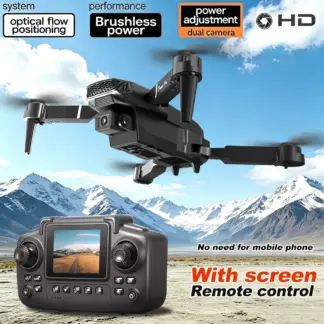 ZNLYRION S101 Beginner Drone 15Mins Flight Time Foldable Design 4K Dual Camera One Key Return FPV Quadcopter