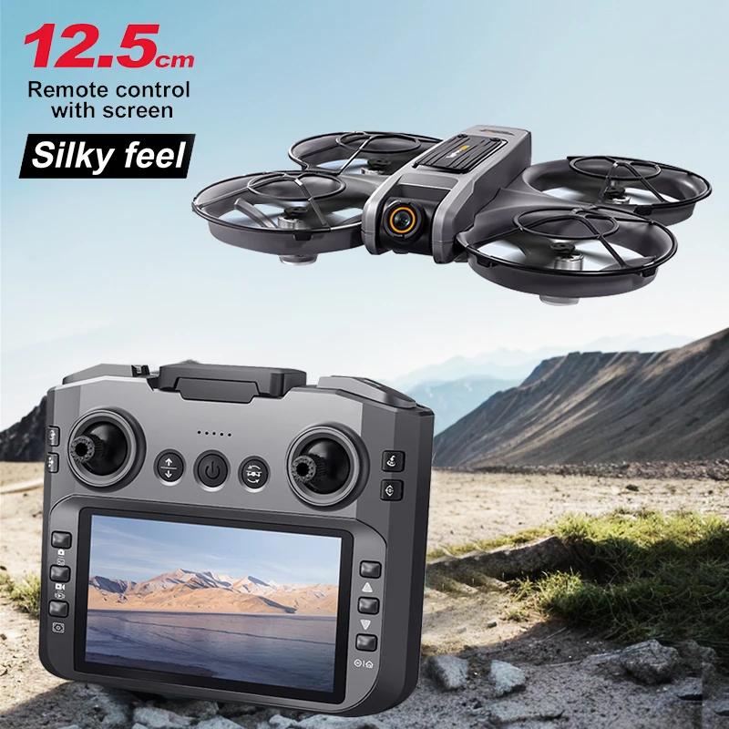 ZNLYRION S156 Beginner-Friendly Brushless Drone with Built-in Screen FPV, Optical Flow Hover, and 360° Crash Protection - Image 8