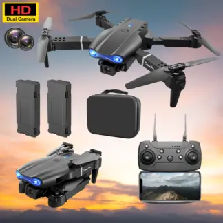 ZNLYRION Drone Toy Dual Camera FPV Drone Optical Flow Hover Foldable RC Quadcopter APP Path Flight Beginner Drone Toy
