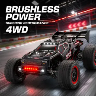 ZNLYRION 1:12 Scale 4WD Brushless RC Monster Truck Max 80KM/H 35A ESC Metal Drive Shaft Independent Suspension All Terrain RC Off-Road Racing Vehicle