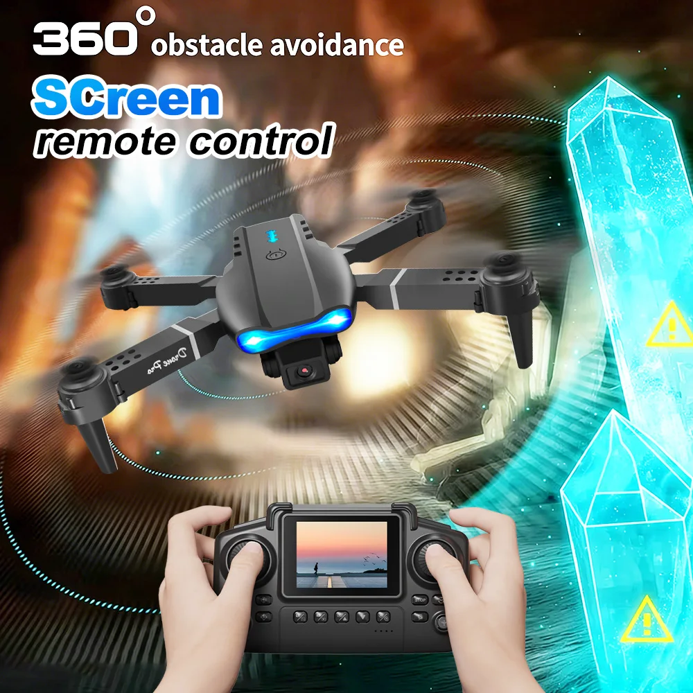 ZNLYRION E99 PRO Dual Camera FPV Drone Optical Flow Hover Foldable RC Quadcopter APP Path Flight Beginner Drone Toy with Screen Remote - Image 3