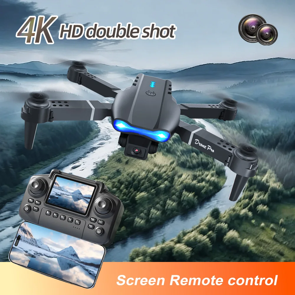ZNLYRION E99 PRO Dual Camera FPV Drone Optical Flow Hover Foldable RC Quadcopter APP Path Flight Beginner Drone Toy with Screen Remote - Image 4