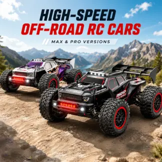 ZNLYRION1:12 Scale RC Monster Truck 4WD Brushless Max 80KM/H 35A ESC Metal Drive Shaft Independent Suspension All Terrain RC Off-Road Racing Vehicle