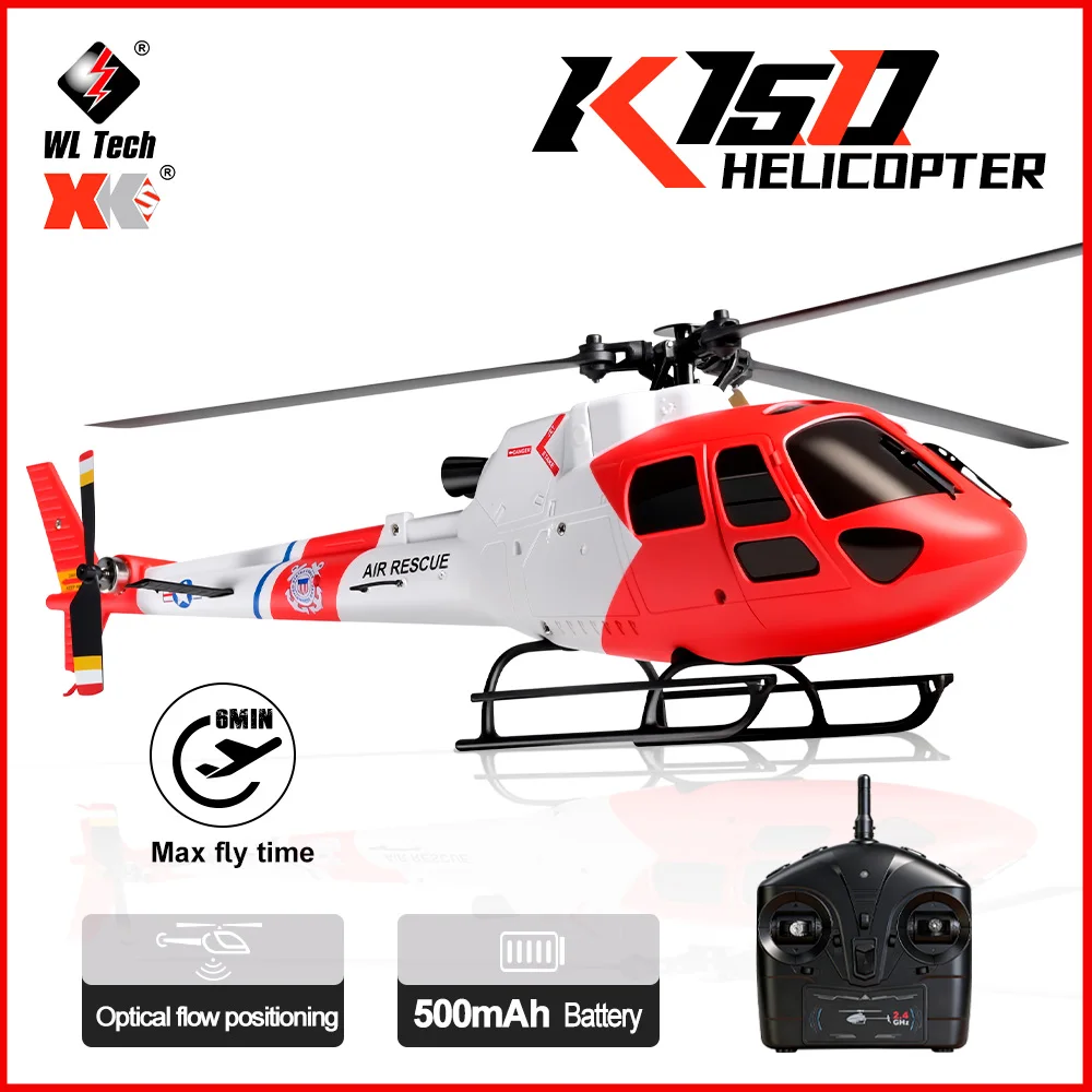 WLtoys K150 RC Helicopter AS350 Aircraft - Image 2