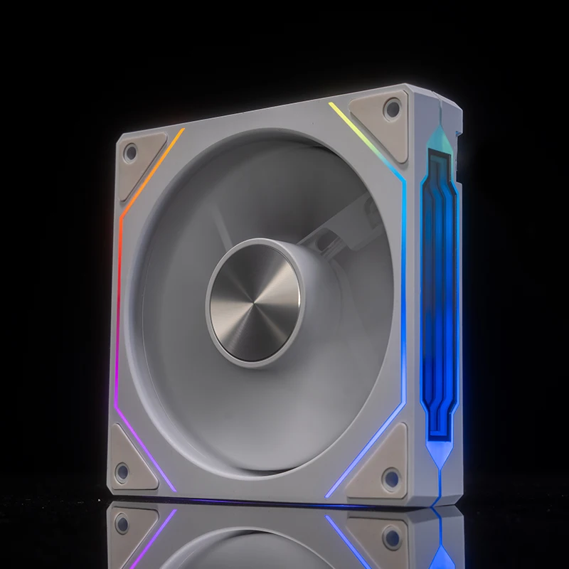 Jungle Leopard Prism 4 RS Case Fan 120mm 5V 3Pin ARGB Cyclic Mirror Light Effect PWM 800-1800RPM Cooling Fan - Image 4