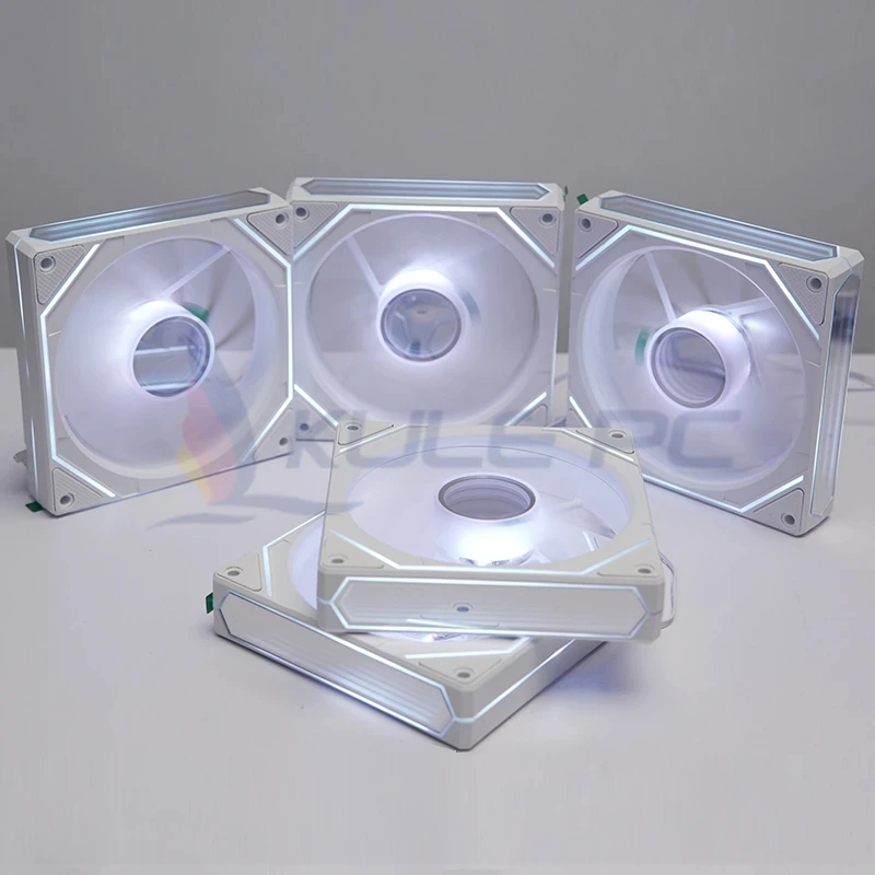 Jungle Leopard Prism 6 Pro ARGB PC Case Fan 120mm 3-sided Infinite Mirror 5V 3PIN Motherboard Lighting Sync 4PIN PWM - Image 5