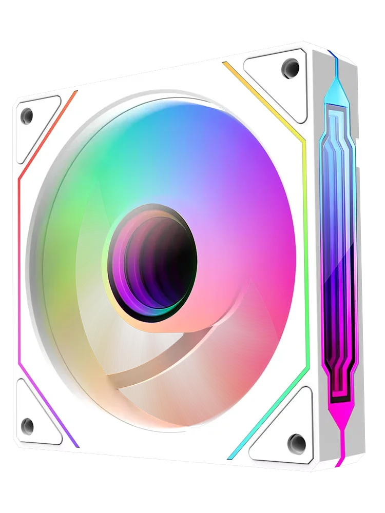 Jungle Leopard Prism 4Pro ARGB 120mm 5V 3PIN ARGB 4PIN PWM Infinite Mirror Lighting Motherboard Lighting Sync Case PC CPU Fan - Image 2