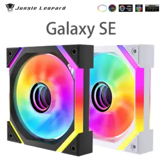 Jungle Leopard Galaxy SE ARGB chassis fan 12CM cooling fan divine light synchronous 5V3 pin prism PWM