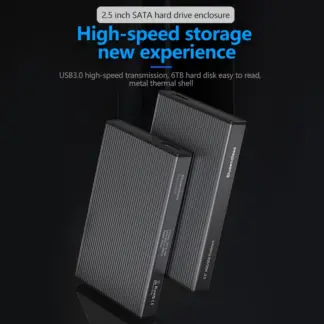 Blueendless Aluminium Hard Drive Box 2.5 Inch SATA Hard Drive Enclosure 5Gbps High Speed USB 3.0 HDD Case SATA Case for Laptop